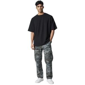 Wrangler Regular Taper Men’s Camo Cargo Pants 34 x 32 Military Streetwear Y2K